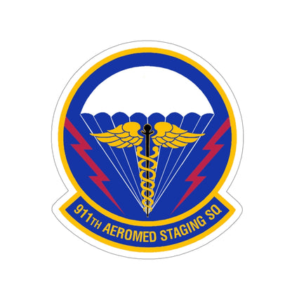 911 Aeromedical Staging Squadron AFRC (U.S. Air Force) STICKER Vinyl Die-Cut Decal-4 Inch-The Sticker Space