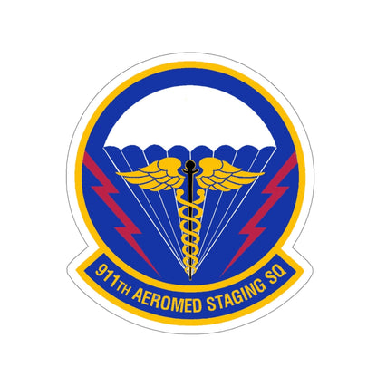 911 Aeromedical Staging Squadron AFRC (U.S. Air Force) STICKER Vinyl Die-Cut Decal-5 Inch-The Sticker Space