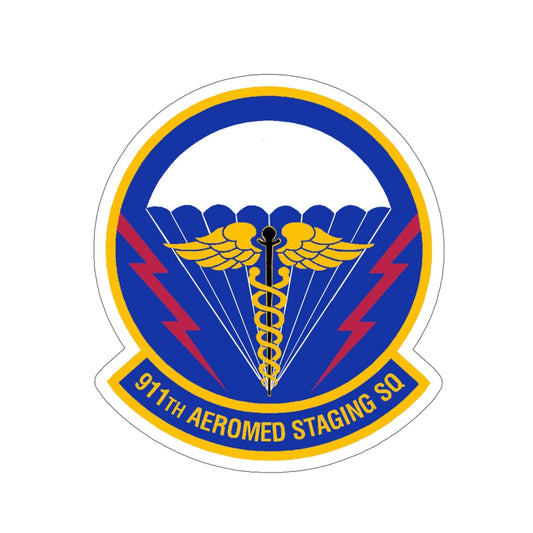 911 Aeromedical Staging Squadron AFRC (U.S. Air Force) STICKER Vinyl Die-Cut Decal-6 Inch-The Sticker Space