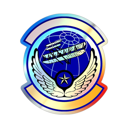916 Aircraft Maintenance Squadron AFRC (U.S. Air Force) Holographic STICKER Die-Cut Vinyl Decal-2 Inch-The Sticker Space
