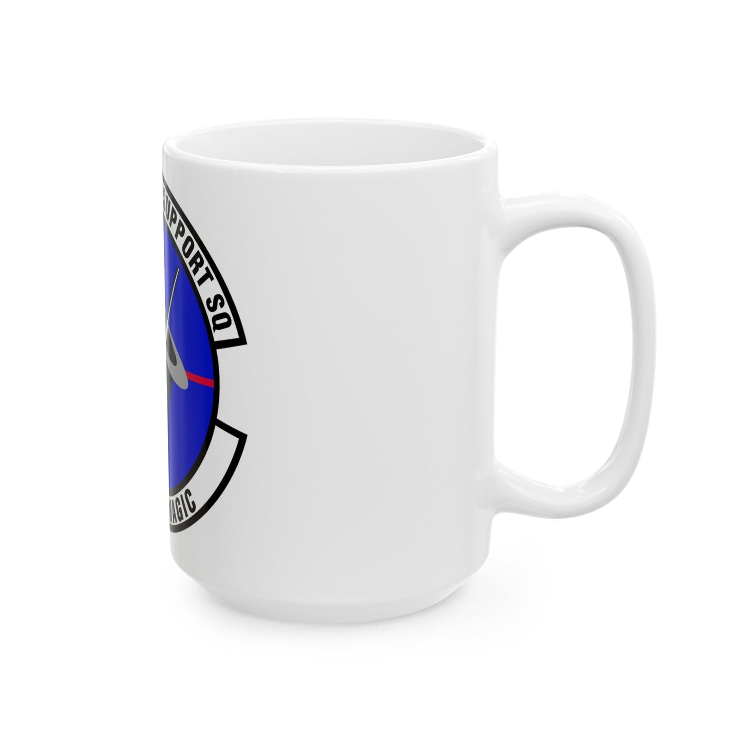 916th Logistics Support Squadron (U.S. Air Force) White Coffee Mug-The Sticker Space