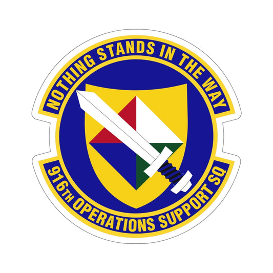 916th Operations Support Squadron (U.S. Air Force) STICKER Vinyl Die-Cut Decal-6 Inch-The Sticker Space