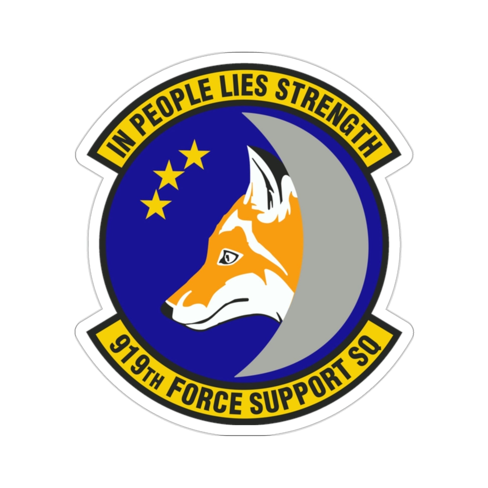 919th Force Support Squadron (U.S. Air Force) STICKER Vinyl Die-Cut Decal-2 Inch-The Sticker Space