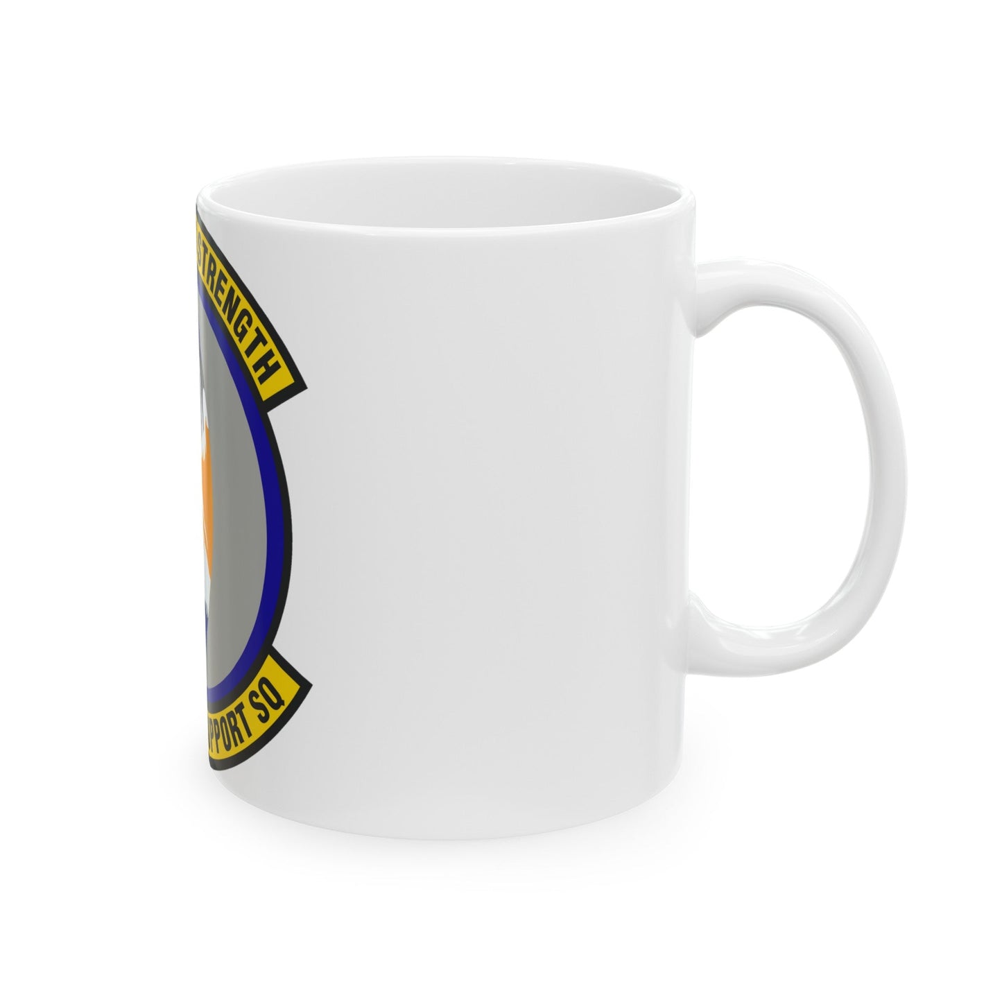 919th Force Support Squadron (U.S. Air Force) White Coffee Mug-The Sticker Space