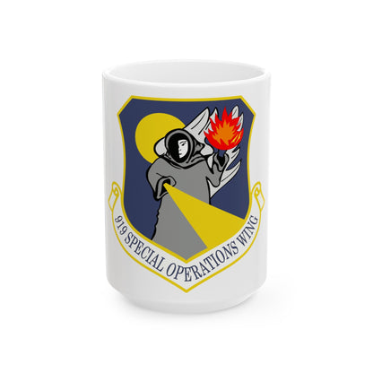 919th Special Operations Wing (U.S. Air Force) White Coffee Mug-15oz-The Sticker Space
