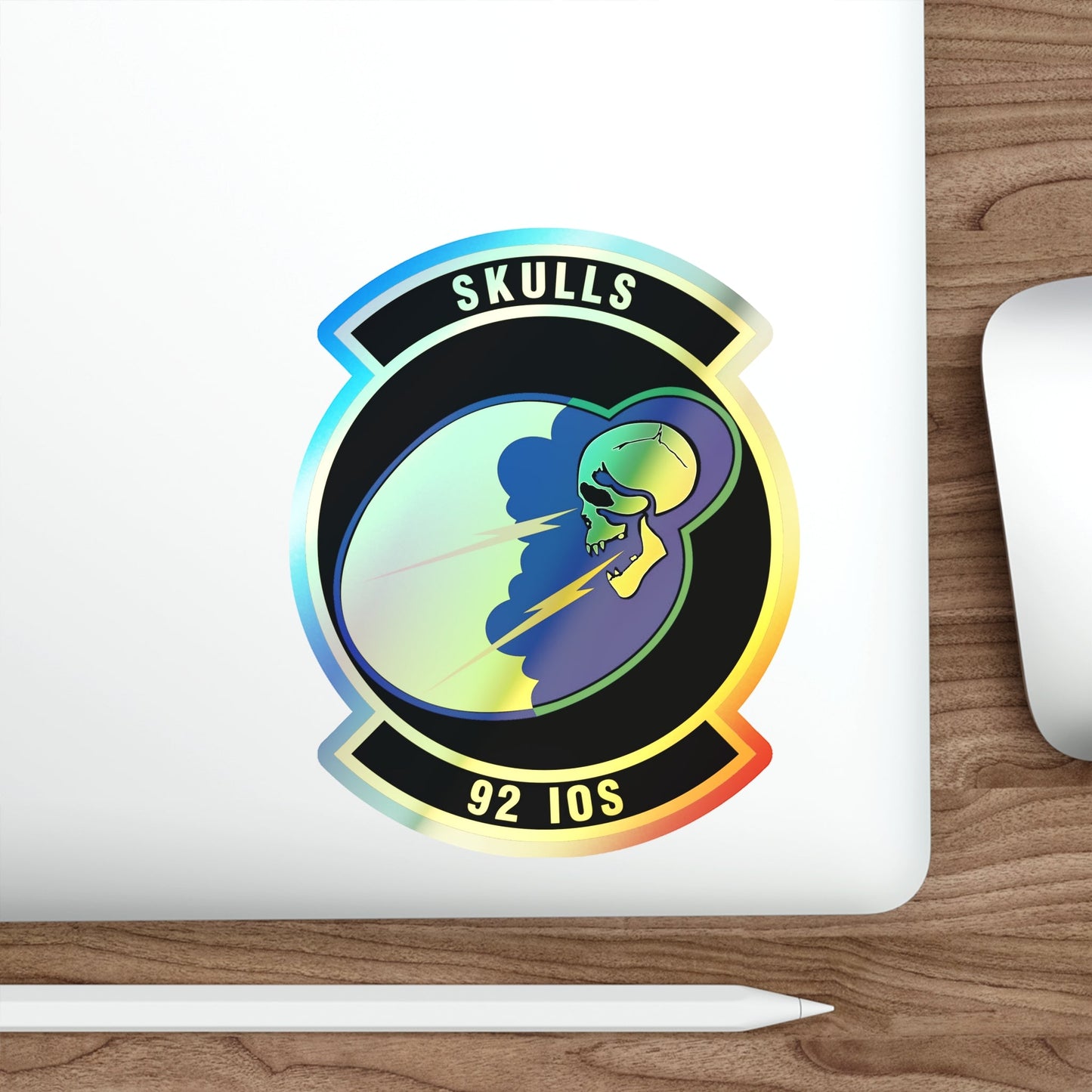 92 Information Operations Squadron ACC (U.S. Air Force) Holographic STICKER Die-Cut Vinyl Decal-The Sticker Space