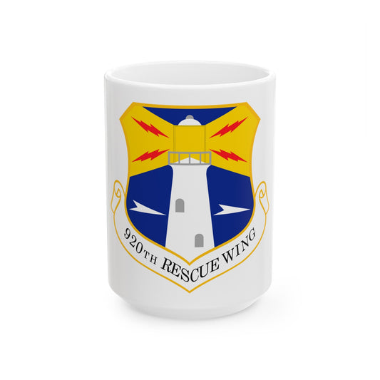 920th Rescue Wing (U.S. Air Force) White Coffee Mug-15oz-The Sticker Space