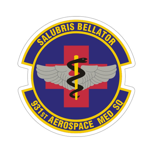 931 Aerospace Medicine Squadron AFRC (U.S. Air Force) STICKER Vinyl Die-Cut Decal-6 Inch-The Sticker Space