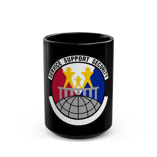 931 Force Support Squadron AFRC (U.S. Air Force) Black Coffee Mug-15oz-The Sticker Space
