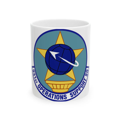 931st Operations Support Squadron (U.S. Air Force) White Coffee Mug-11oz-The Sticker Space