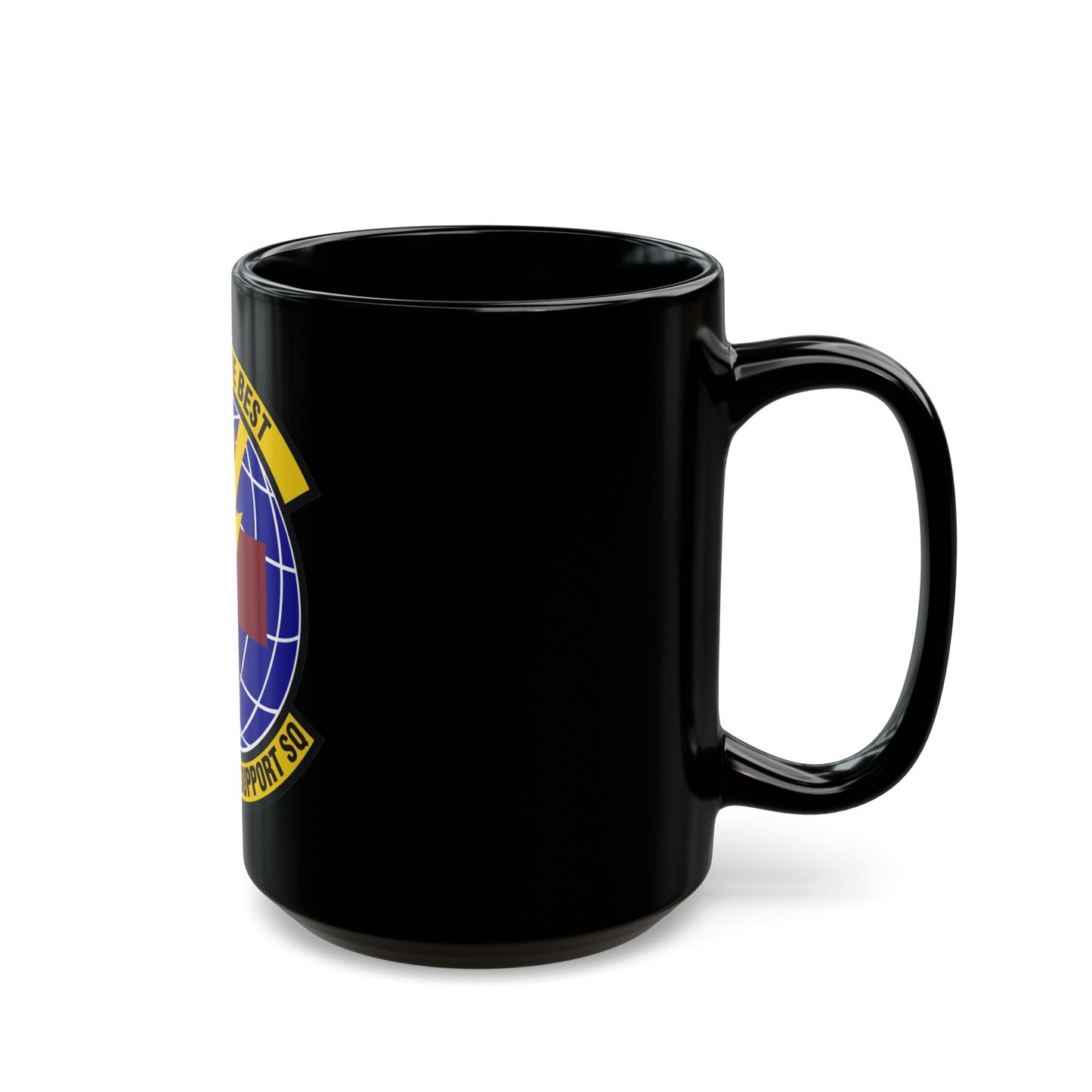 937th Training Support Squadron (U.S. Air Force) Black Coffee Mug-The Sticker Space