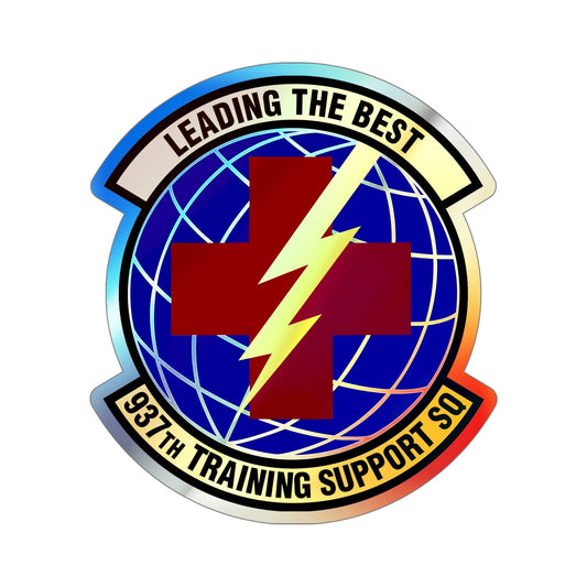 937th Training Support Squadron (U.S. Air Force) Holographic STICKER Die-Cut Vinyl Decal-6 Inch-The Sticker Space