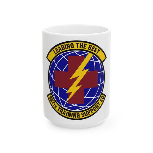 937th Training Support Squadron (U.S. Air Force) White Coffee Mug-15oz-The Sticker Space