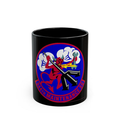 944 Maintenance Squadron AFRC (U.S. Air Force) Black Coffee Mug-11oz-The Sticker Space