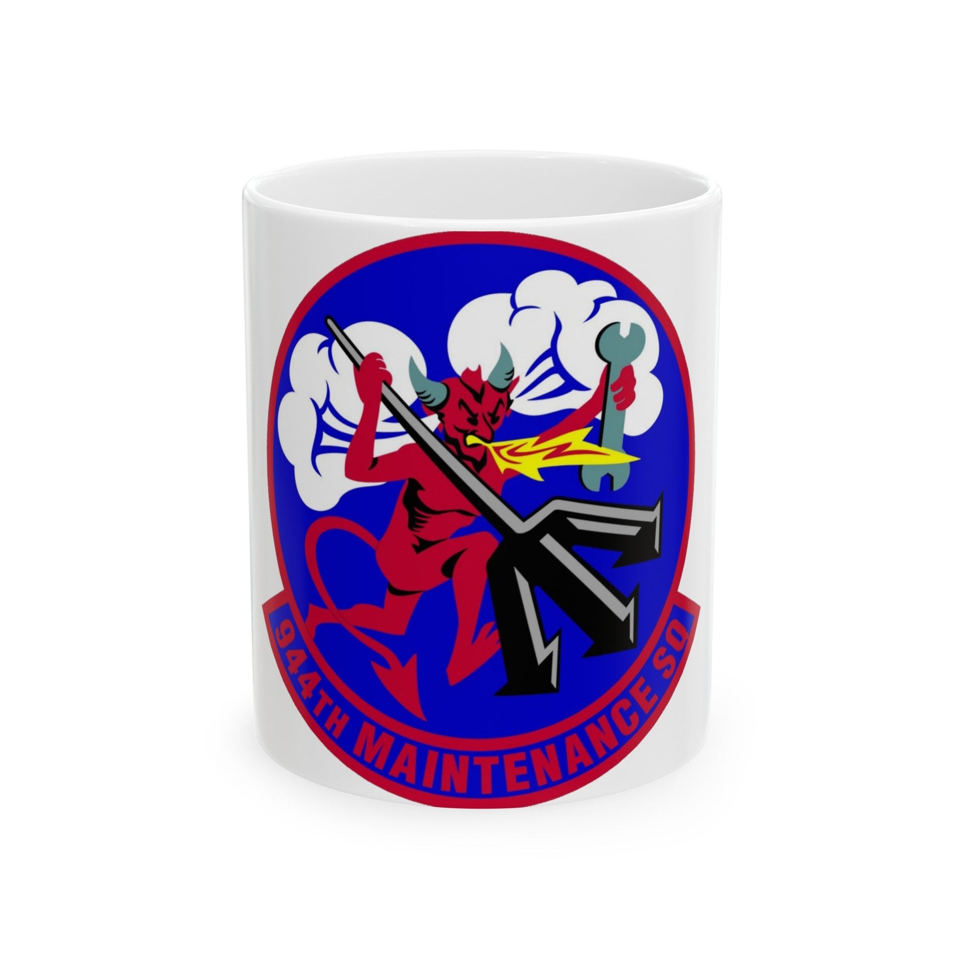 944 Maintenance Squadron AFRC (U.S. Air Force) White Coffee Mug-11oz-The Sticker Space