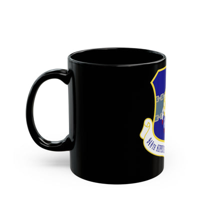 948 Supply Chain Management Group AFMC (U.S. Air Force) Black Coffee Mug-The Sticker Space