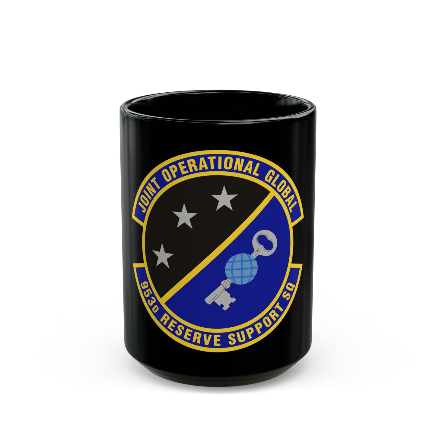 953d Reserve Support Squadron (U.S. Air Force) Black Coffee Mug-15oz-The Sticker Space