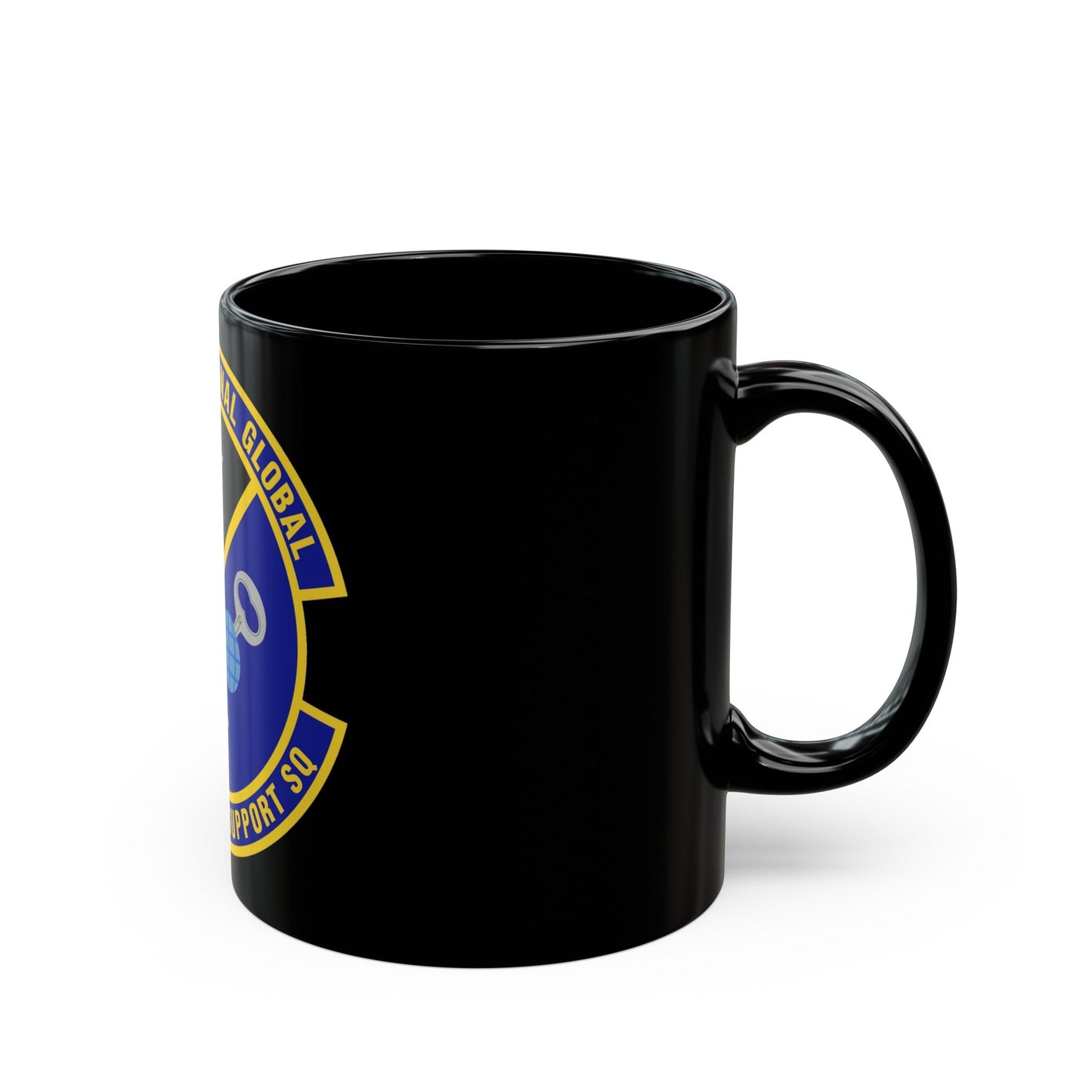 953d Reserve Support Squadron (U.S. Air Force) Black Coffee Mug-The Sticker Space