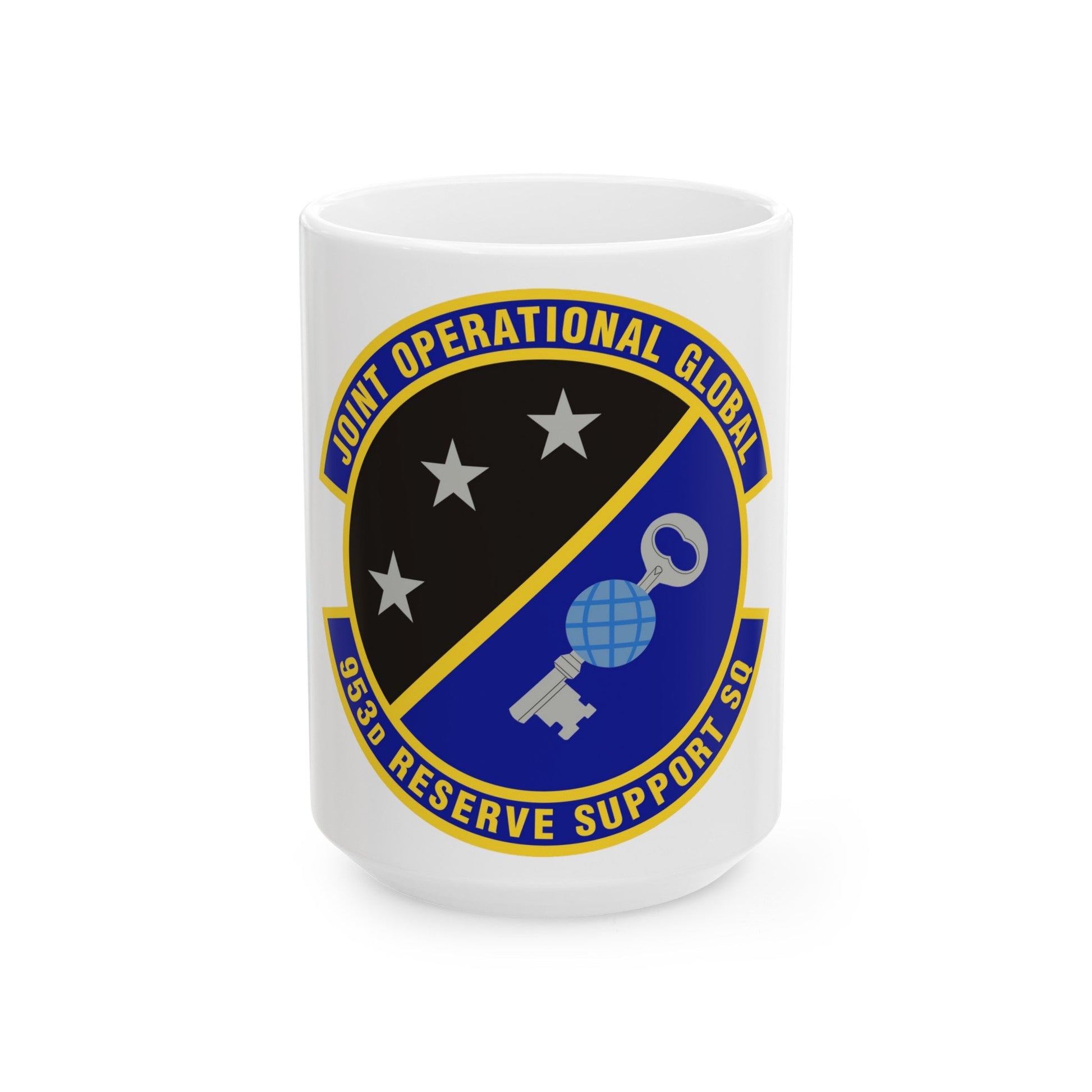 953d Reserve Support Squadron (U.S. Air Force) White Coffee Mug-15oz-The Sticker Space
