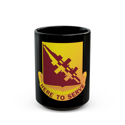96 Transportation Battalion (U.S. Army) Black Coffee Mug-15oz-The Sticker Space