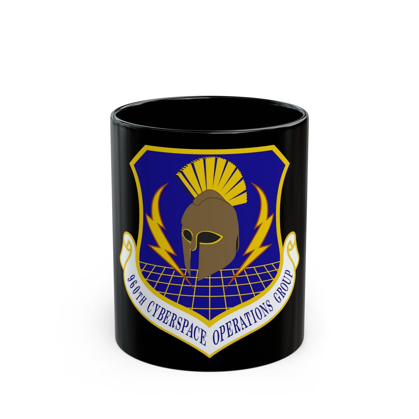 960th Cyberspace Operations Group (U.S. Air Force) Black Coffee Mug-11oz-The Sticker Space