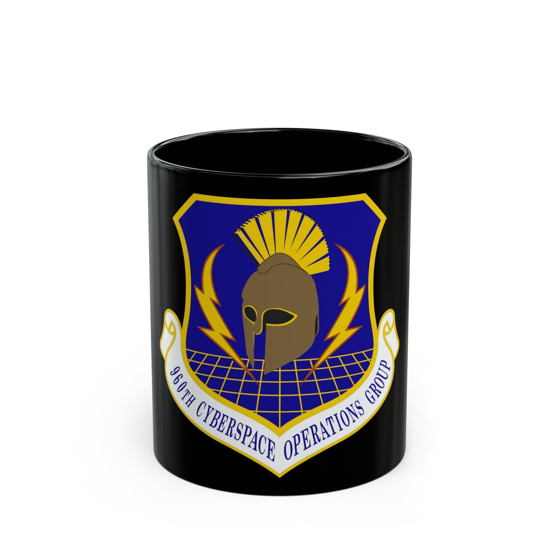 960th Cyberspace Operations Group (U.S. Air Force) Black Coffee Mug-11oz-The Sticker Space
