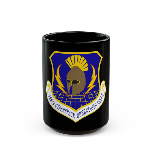 960th Cyberspace Operations Group (U.S. Air Force) Black Coffee Mug-15oz-The Sticker Space