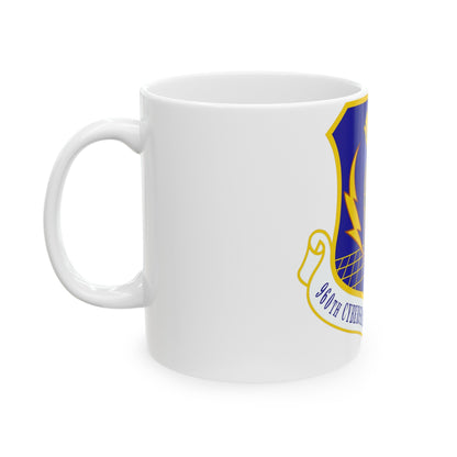 960th Cyberspace Operations Group (U.S. Air Force) White Coffee Mug-The Sticker Space