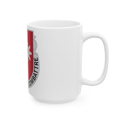 961 Engineer Battalion (U.S. Army) White Coffee Mug-The Sticker Space