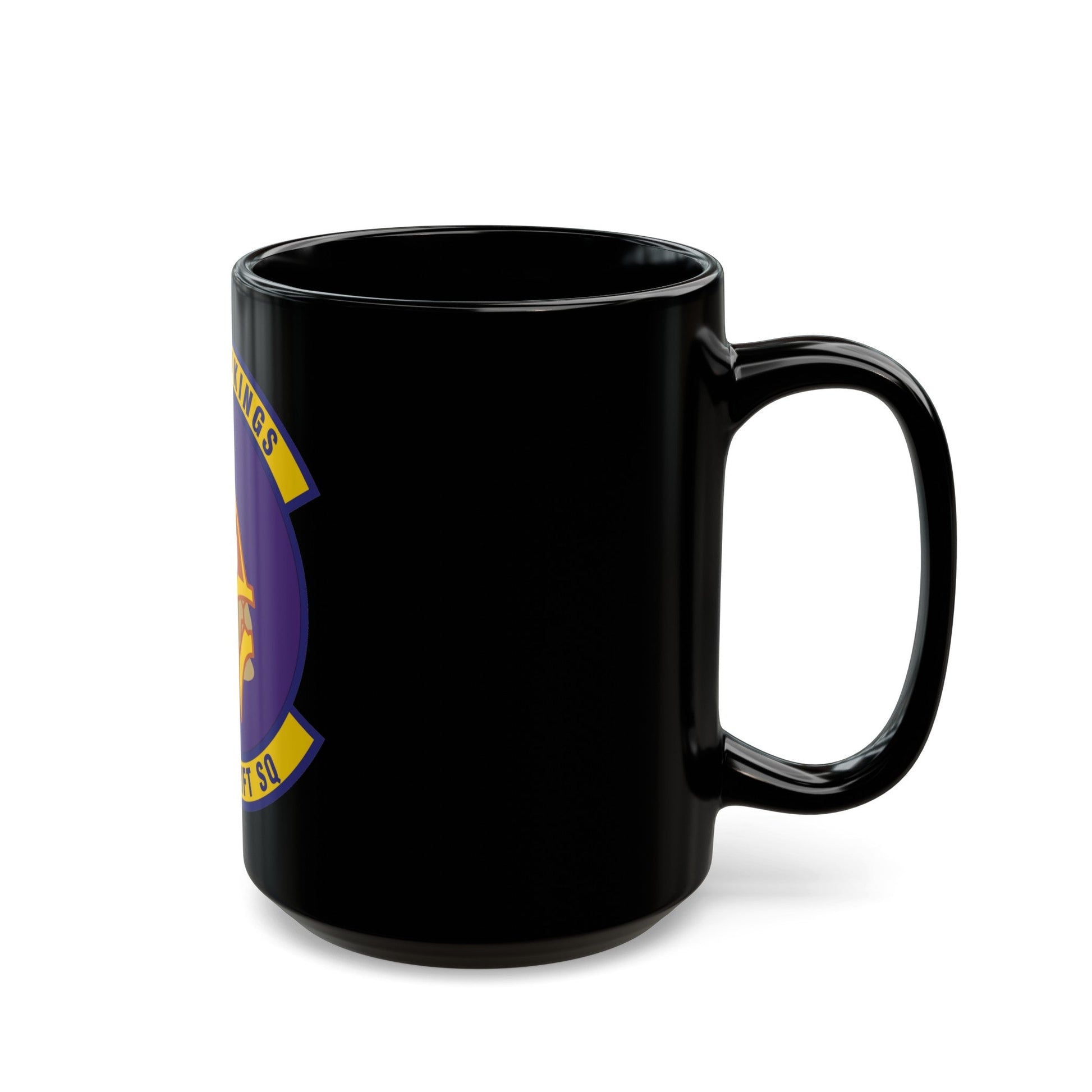 96th Airlift Squadron (U.S. Air Force) Black Coffee Mug-The Sticker Space