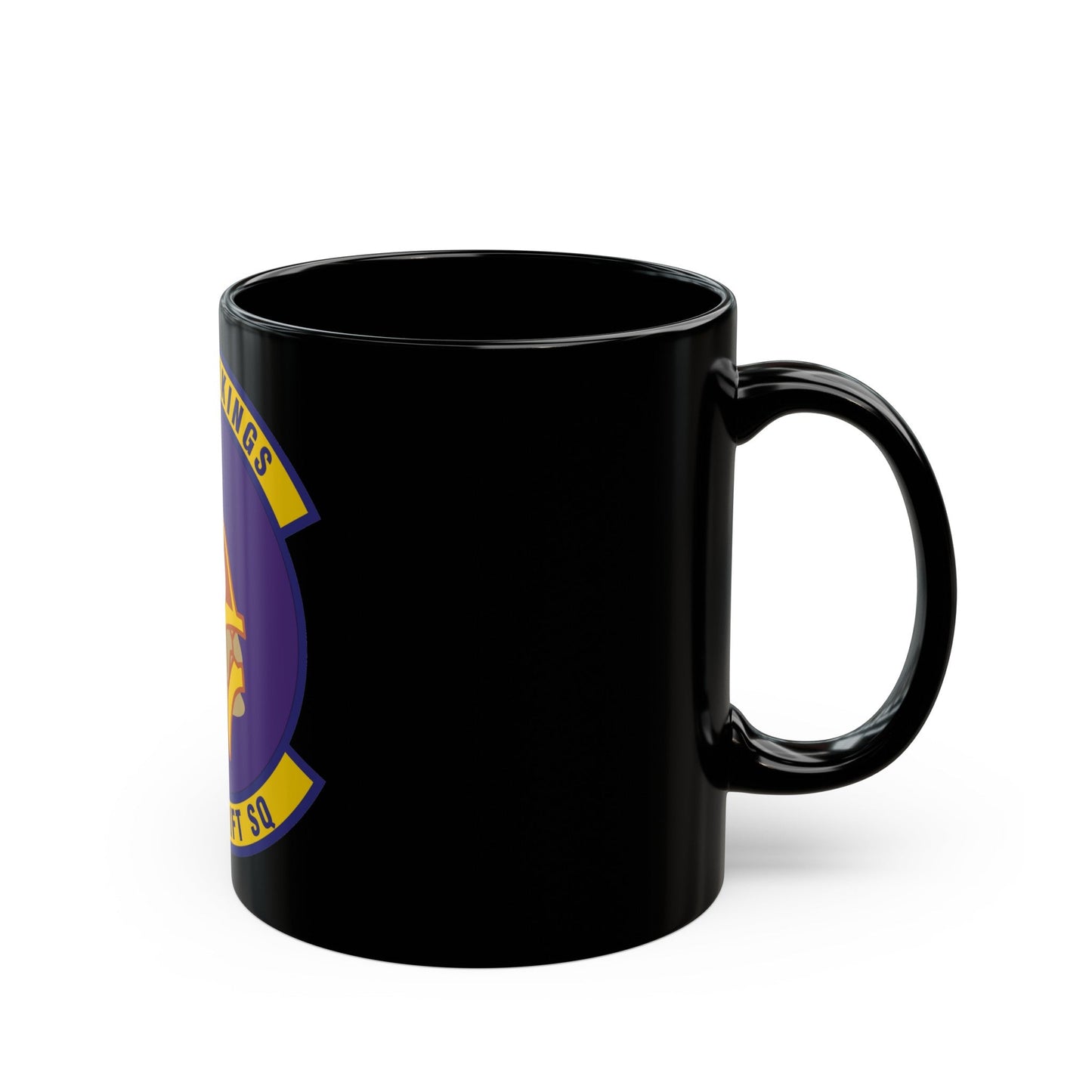 96th Airlift Squadron (U.S. Air Force) Black Coffee Mug-The Sticker Space