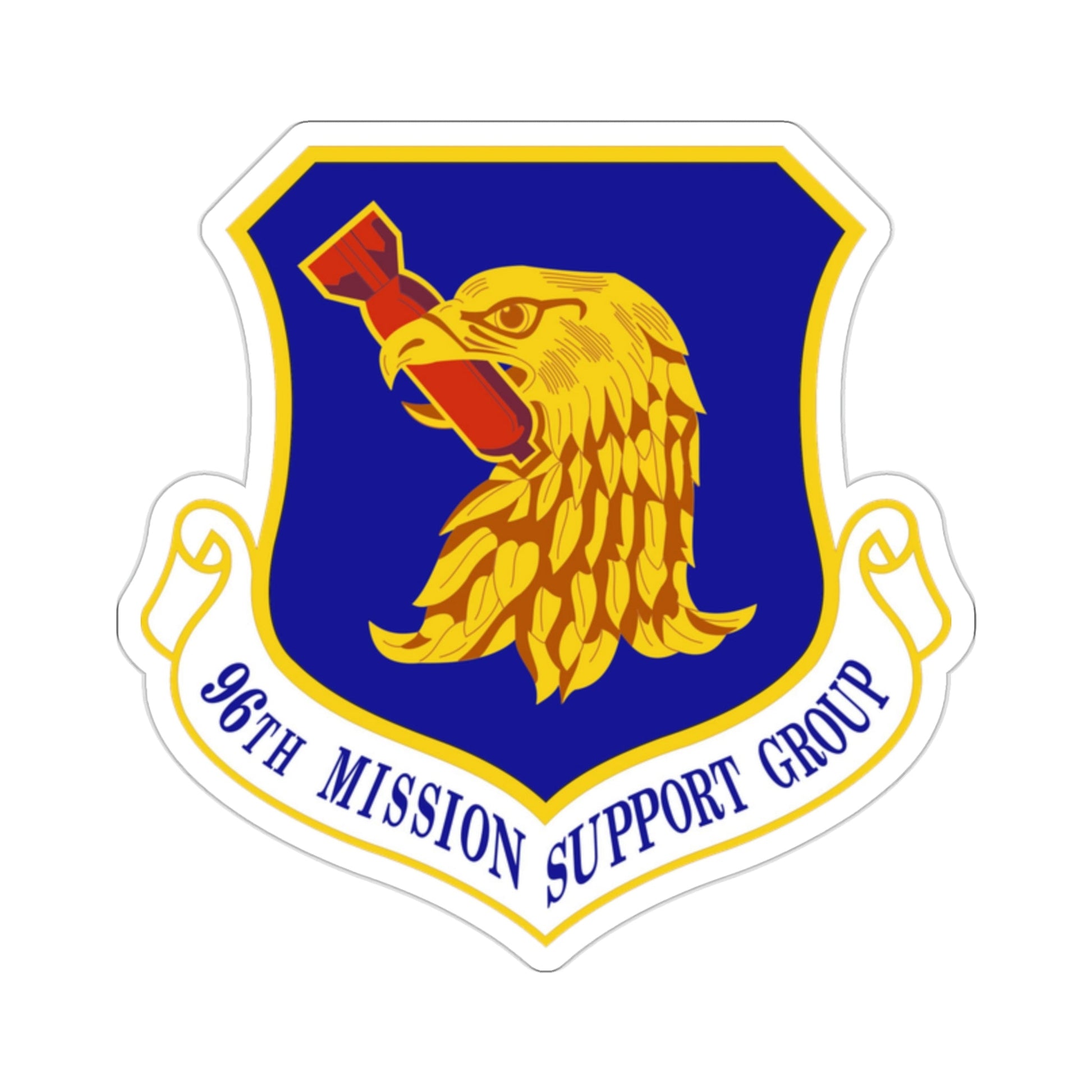 96th Mission Support Group (U.S. Air Force) STICKER Vinyl Die-Cut Decal-2 Inch-The Sticker Space