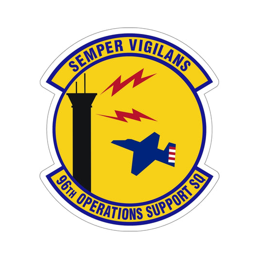 96th Operations Support Squadron (U.S. Air Force) STICKER Vinyl Die-Cut Decal-6 Inch-The Sticker Space
