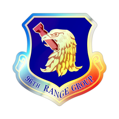 96th Range Group (U.S. Air Force) Holographic STICKER Die-Cut Vinyl Decal-2 Inch-The Sticker Space