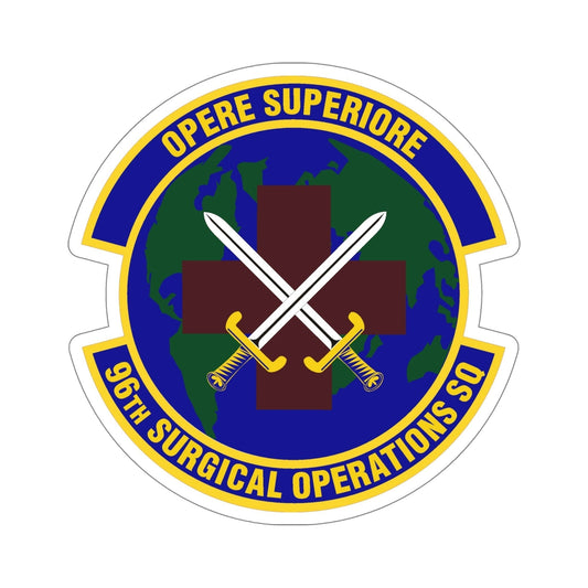 96th Surgical Operations Squadron (U.S. Air Force) STICKER Vinyl Die-Cut Decal-6 Inch-The Sticker Space