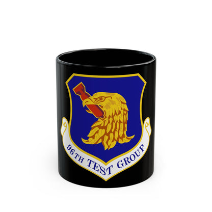 96th Test Group (U.S. Air Force) Black Coffee Mug-11oz-The Sticker Space