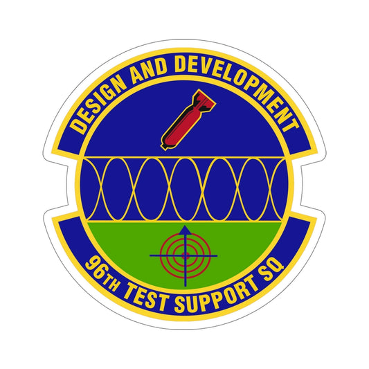 96th Test Support Squadron (U.S. Air Force) STICKER Vinyl Die-Cut Decal-6 Inch-The Sticker Space