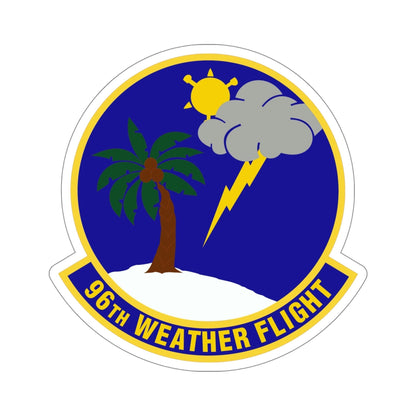 96th Weather Flight (U.S. Air Force) STICKER Vinyl Die-Cut Decal-5 Inch-The Sticker Space