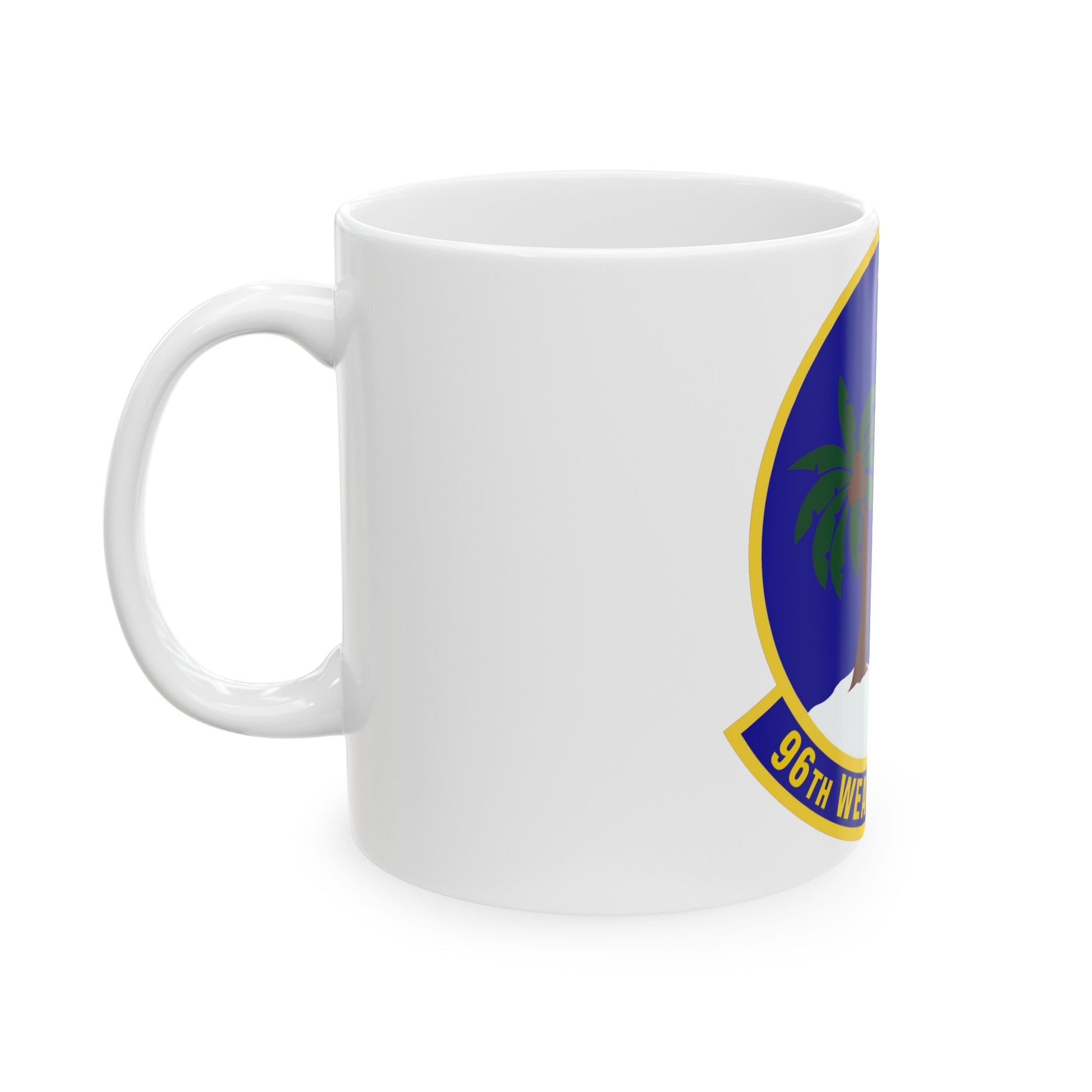 96th Weather Flight (U.S. Air Force) White Coffee Mug-The Sticker Space