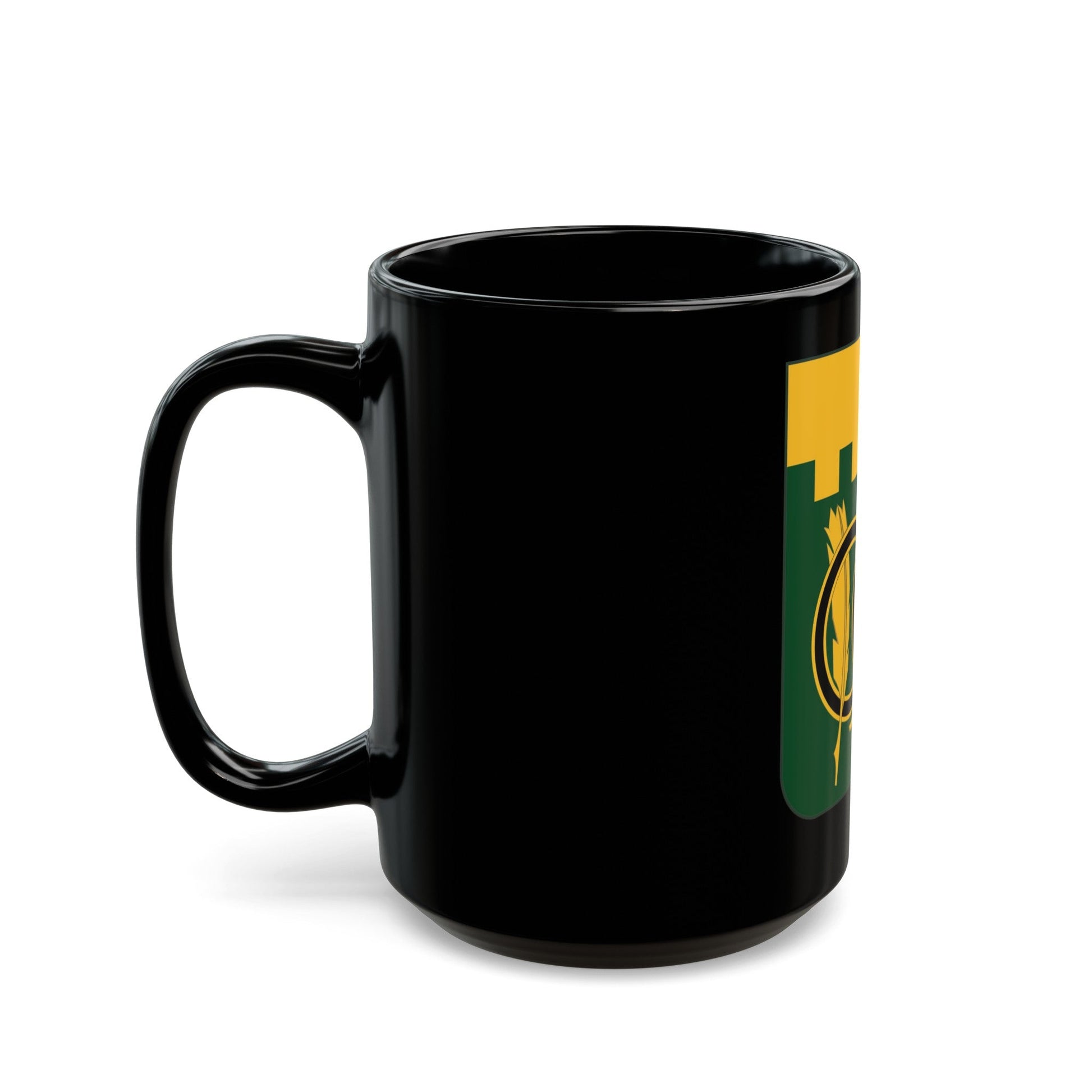 97 Military Police Battalion 2 (U.S. Army) Black Coffee Mug-The Sticker Space