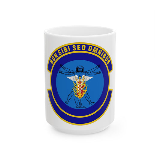 97 Operational Medical Readiness Squadron AETC (U.S. Air Force) White Coffee Mug-15oz-The Sticker Space