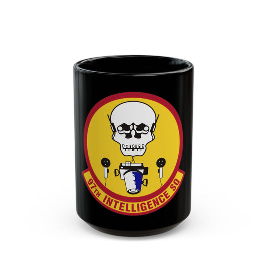 97th Intelligence Squadron (U.S. Air Force) Black Coffee Mug