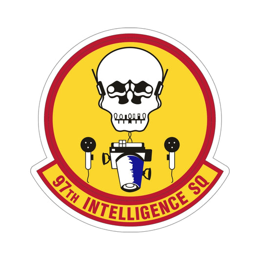 97th Intelligence Squadron (U.S. Air Force) STICKER Vinyl Die-Cut Decal-6 Inch-The Sticker Space