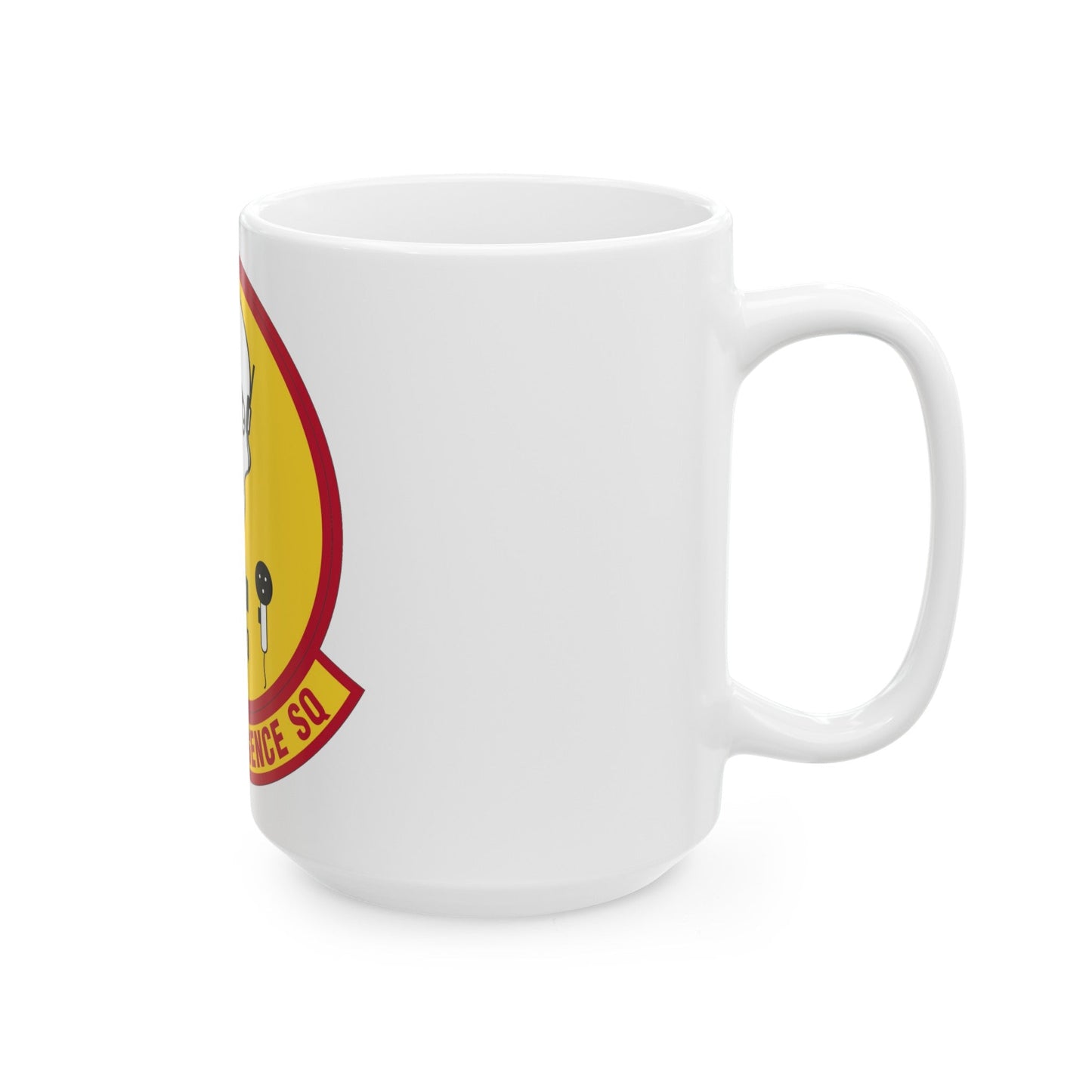 97th Intelligence Squadron (U.S. Air Force) White Coffee Mug-The Sticker Space