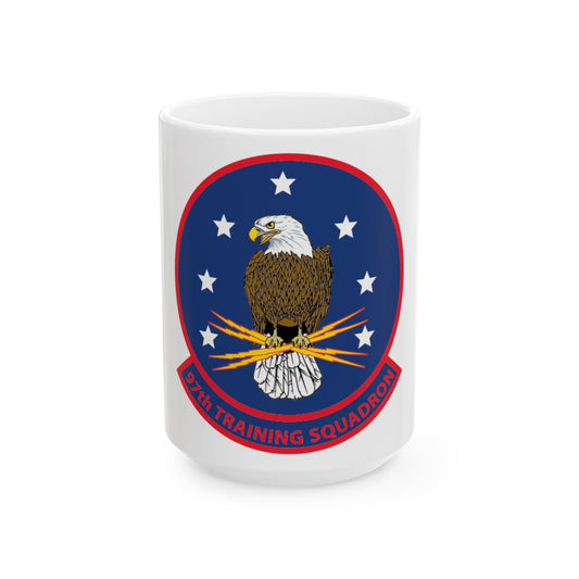 97th Training Sq (U.S. Navy) White Coffee Mug