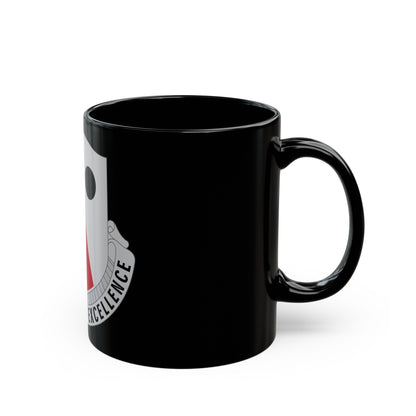 980 Engineer Battalion (U.S. Army) Black Coffee Mug-The Sticker Space