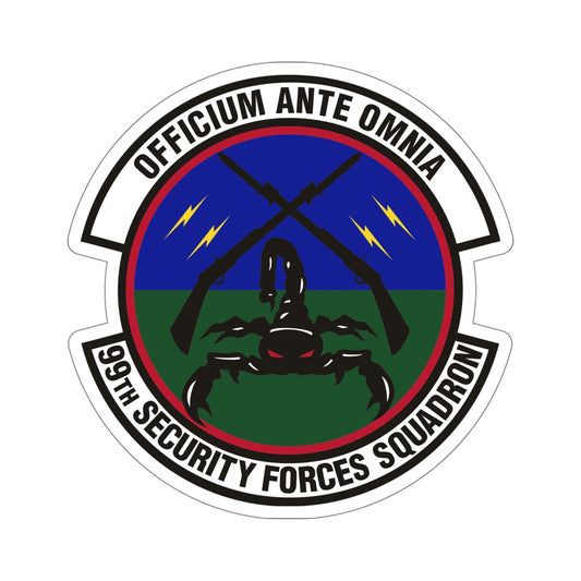 99th Security Forces Squadron (U.S. Air Force) STICKER Vinyl Die-Cut Decal-6 Inch-The Sticker Space