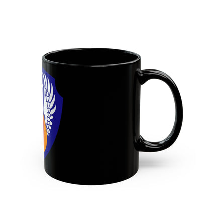9th Air Force (U.S. Army) Black Coffee Mug-The Sticker Space