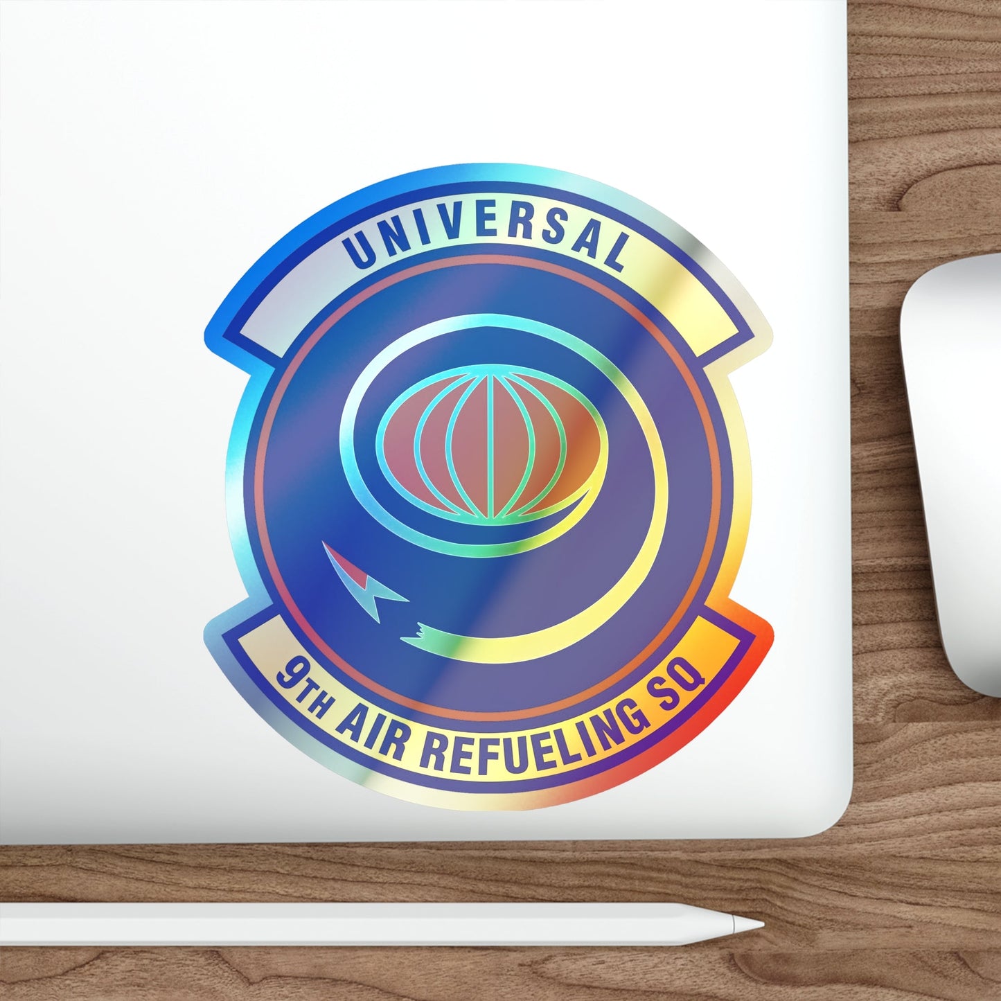 9th Air Refueling Squadron (U.S. Air Force) Holographic STICKER Die-Cut Vinyl Decal-The Sticker Space