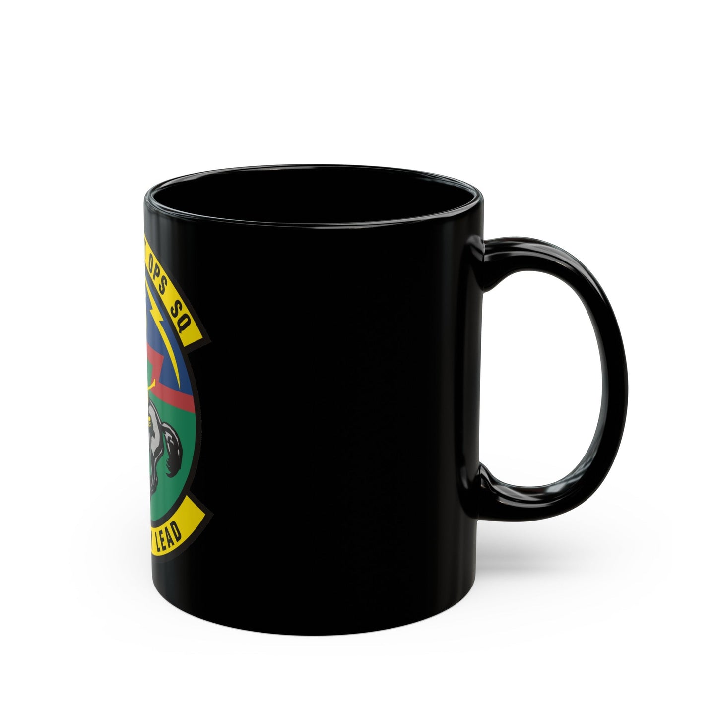 9th Air Support Operations Squadron (U.S. Air Force) Black Coffee Mug-The Sticker Space